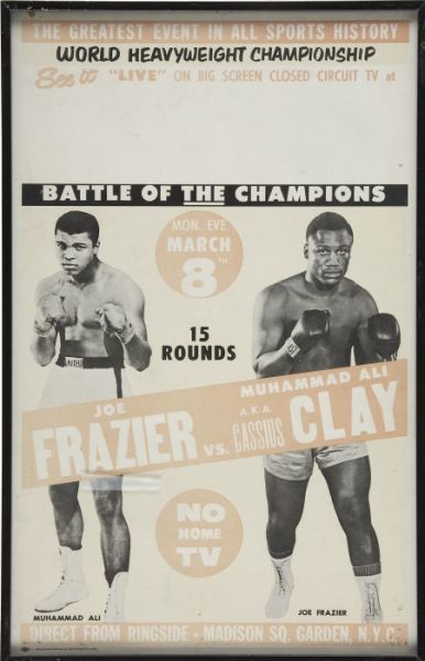 Poster 1971 Ali-Frazier I
